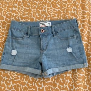 Abercrombie kids jean shorts